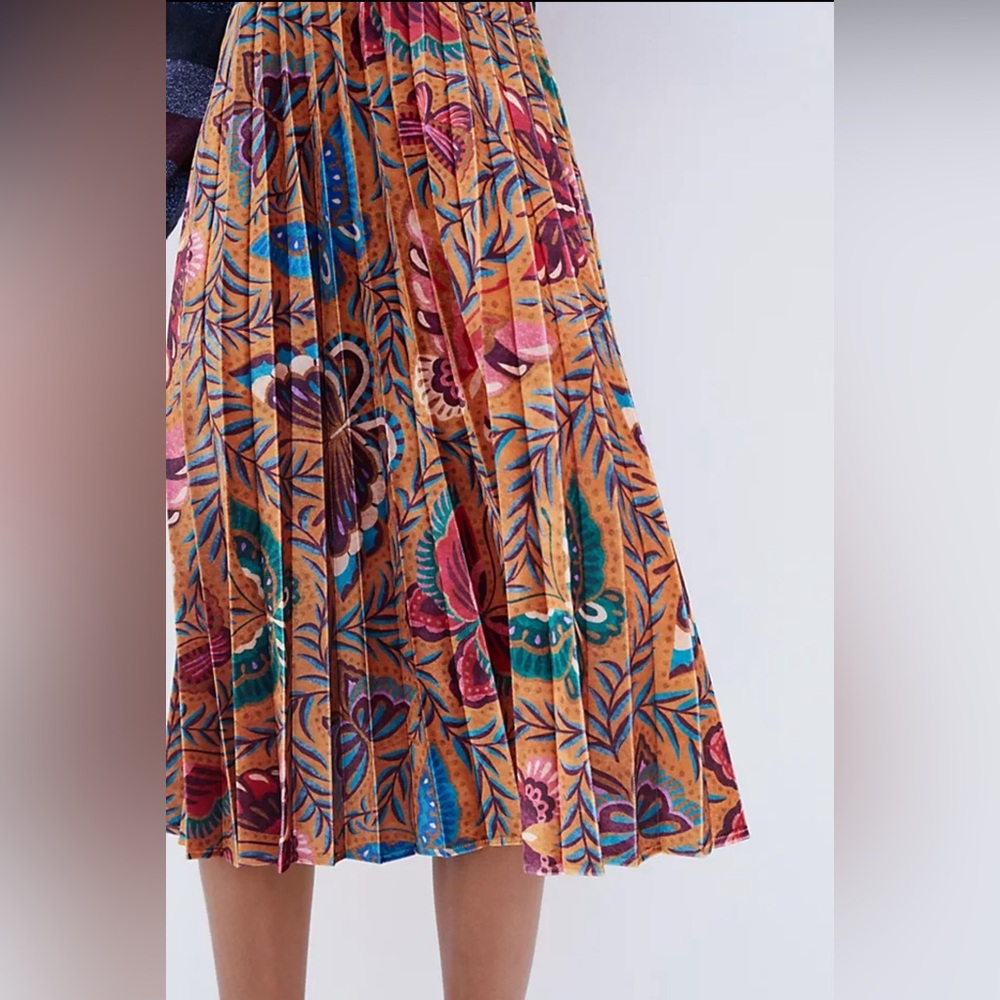 Farm Rio X Anthropologie Butterfly Skirt